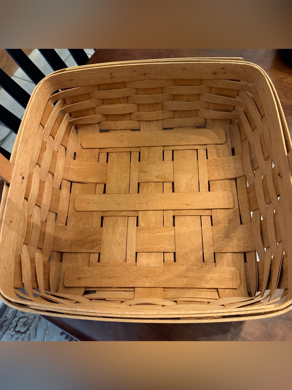 Longaberger Pie Basket Rose Trellis Liner & Protector - Picture 3 of 6